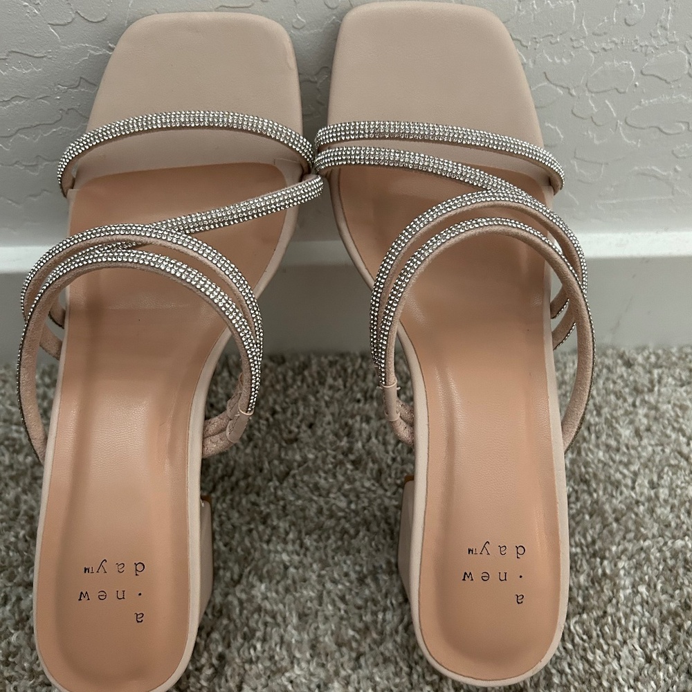 Block heel sandals